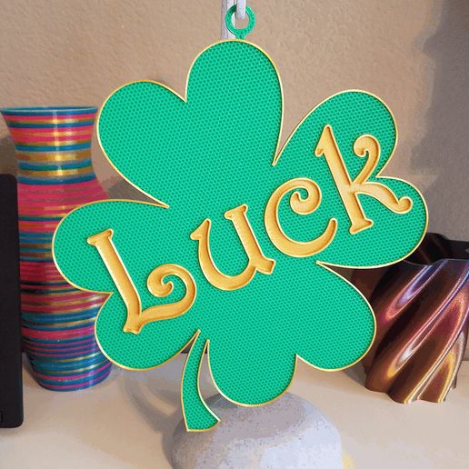 Clover-Luck-Hanging-Sign-Slideshow.gif 🍀 Clover Luck Hanging Sign 🍀