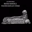 MM-S-STAND-GIF.gif 3D PRINTABLE MOVIE MANIACS POSTER STANDS TWO PACK