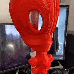 WhatsApp-Video-2022-08-23-at-8.20.14-PM.gif Fichier STL Casque SANDMAN échelle 1:1・Plan pour imprimante 3D à télécharger