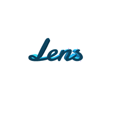 Lens.gif Archivo STL Lente・Objeto de impresión 3D para descargar