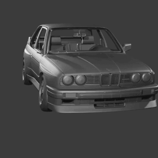 BMW M3 E30 MODEL CAR RC 1/18 SCALE