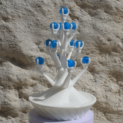 VIDEO-ARBRE-A-CHANCE-13.gif Download STL file LUCK TREE 13 • 3D printer model, PLP