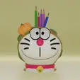 pumpkin-gif.gif Doraemon Pumpkin Halloween Basket, Planter & Pencil Holder