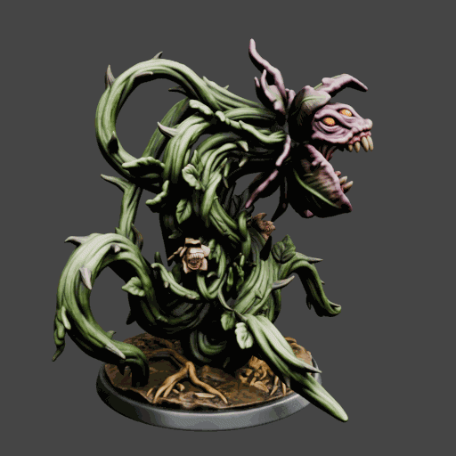 Feral Plant Monster Miniature