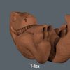 T-Rex.gif Descargar archivo STL T-Rex (Easy print no support) • Diseño para imprimir en 3D, Alsamen