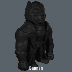 Batman.gif STL file Batman (Easy print no support)・Design to download and 3D print, Alsamen