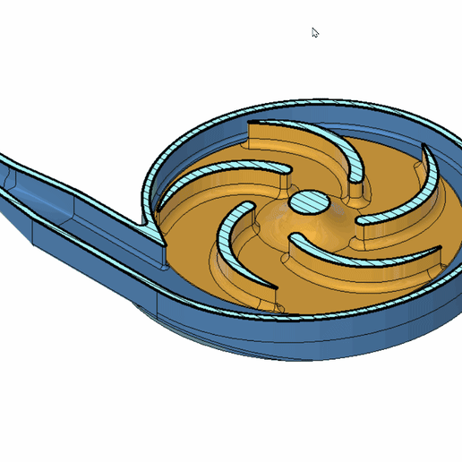 Pump 3d printable for drilling machine tested working - 3D model önizlemesi