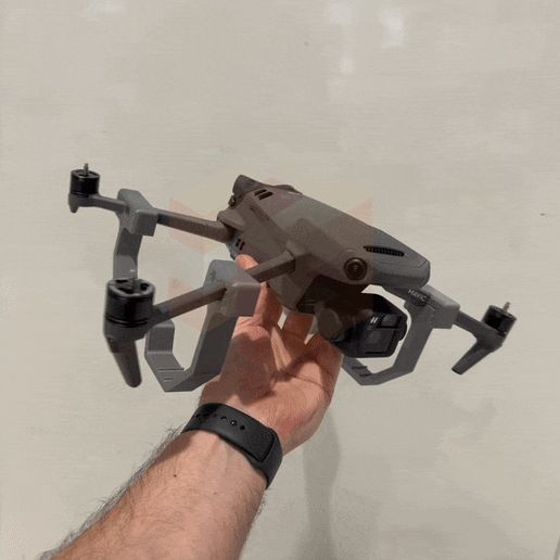 🛬 DJI Mavic Landing Skids Phantomizer・ STL File for ・Cults