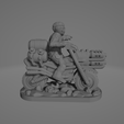 FirebikePatch.gif STL file Firebiker With Eyepatch・3D printable model to download