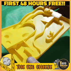 ezgif-5-c45b434b10.gif Archivo STL THE BIG CHEESE - Por Tokyo Diecast Toys・Objeto de impresión 3D para descargar