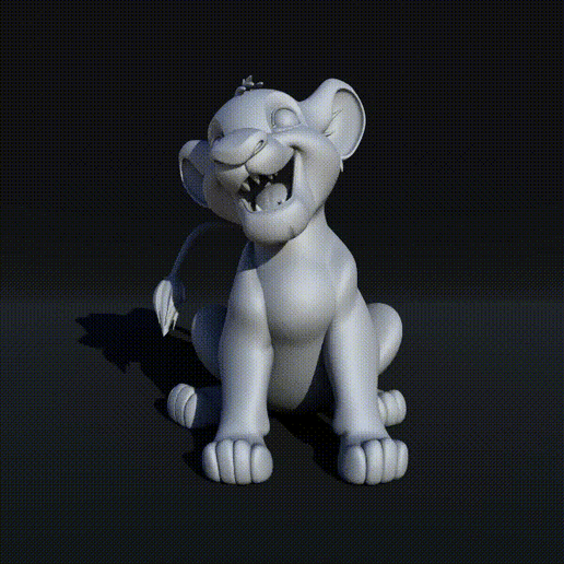 🦸 Simba・ STL File for 3D printing・Cults