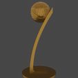 0001-0120_AdobeExpress-1.gif Fichier STL Adidas Golden Ball Coupe du monde 2022 au Qatar・Modèle pour imprimante 3D à télécharger