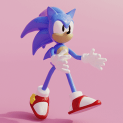 sonic-partes6.gif STL file SOniC articulated toys toy armable toy assemble toy assemble・3D printing idea to download