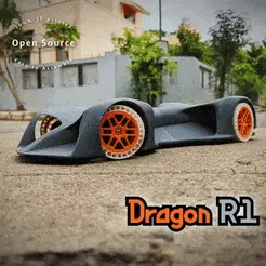 cults2-final2opti.gif Free 3D file Dragon Racer1 - RC car・3D printer design to download