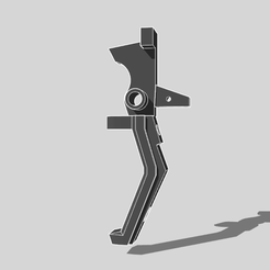 hook-trigger.gif Файл STL Airsoft - Adjustable Trigger Hook Design V2・Модель 3D-принтера для скачивания