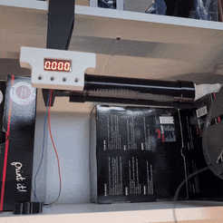 Waage.gif Fichier 3D Balance automatique pour bobines - Balance pour filaments・Modèle imprimable en 3D à télécharger