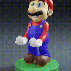 bloggif_6078e7ee0e2e6.gif Download STL file Super Mario cellphone and joystick holder • 3D printable object, RCM3D