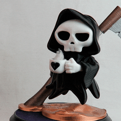 03-GIF-DEATH.gif STL file HAVE A NICE DEATH FANART・3D printable model to download