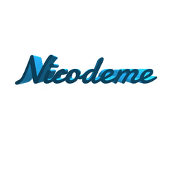 Nicodeme.gif STL file Nicodeme・3D printing template to download