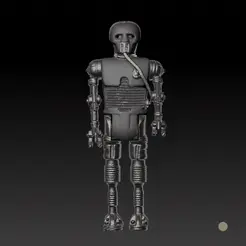 med droid.gif Archivo 3D Star Wars .stl 2-1B .figurine 3D .OBJ style Kenner.・Plan de impresión en 3D para descargar