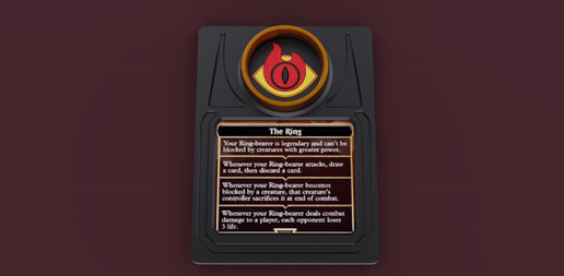 The Eye of Sauron card holder MTG STL File for 3D printingCults
