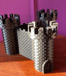 IMG_0944_MOV_AdobeExpress.gif Free STL file Caerlaverock Castle Planter・3D printer design to download