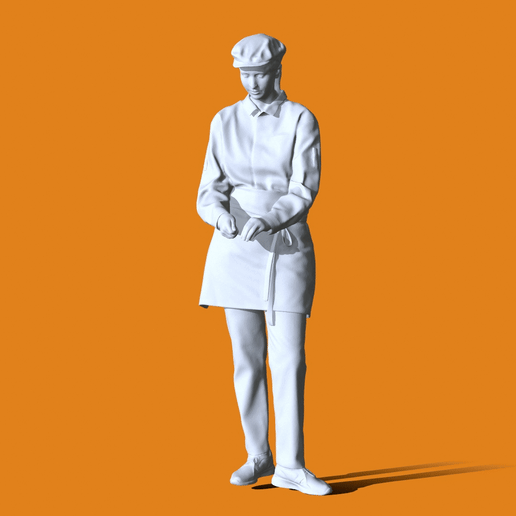 Miniature Pose People #123 3D model