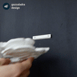 02.gif STL-Datei Wandregal "Ostrea Fungus"・3D-Drucker-Vorlage zum herunterladen