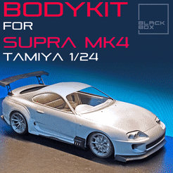 0.gif Descargar archivo SUPRA MK4 BODYKIT BB01 Para TAMIYA 1/24 MODELKIT • Objeto imprimible en 3D, BlackBox