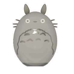 Untitled-design-1.gif STL file Totoro easter egg・3D print design to download