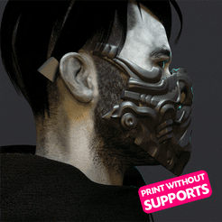 maszk_2021_jungleezgif.com-gif-maker.gif STL file Mask cover mask - Jungle・3D printing model to download, polygonface
