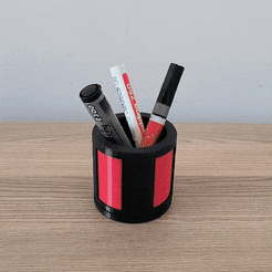 GIF-230108_131601.gif Free STL file COLOR CHANGING PENCIL HOLDER・3D printer model to download