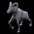 Aries-Gif.gif Aries Zodiac Mystical Goat 3D Printing Sculpture 3D print model