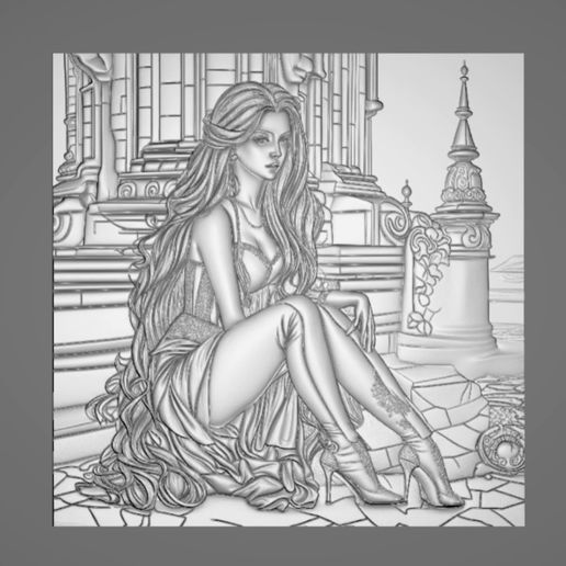 Video-bez-nazvu_-Vytvoreno-pomoci-aplikace-Clipchamp.mp4 优雅女性 - 幻想装饰 - 3D STL 模型