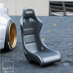 0.gif Fichier STL Siège de course pour Diecast et RC・Objet imprimable en 3D à télécharger