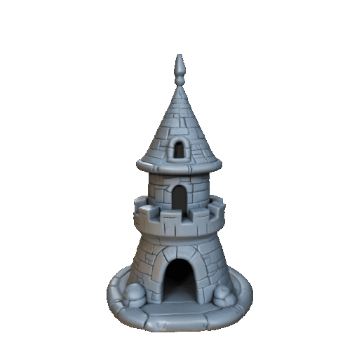 Medieval Tower - STL