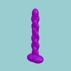 dildo-ovals-02-anim.gif STL-Datei Omnidirektionaler Vergnügungsdildo für Anal oder Vagina・Vorlage für 3D-Druck zum herunterladen