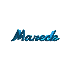 Mareck.gif Файл STL Mareck・Модель для загрузки и 3D-печати