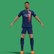 Video_2023-11-17_204742.gif 3D Rigged Goncalo Ramos PSG 2024