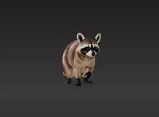 🦝 Realistic Raccoon 3D Model for Printing・ STL File for 3D printing・Cults