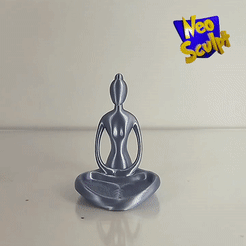 Yoga_Jewelary.gif STL file Lotus Gold Jeweler・3D print object to download