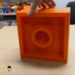 레고상자1-gif.gif Archivo STL 👐 Jugar a la caja grande de LEGO 📦・Plan para descargar y imprimir en 3D, Eunny