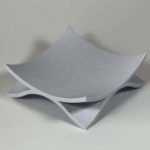 Modern Curved Key Bowl Home Decoration