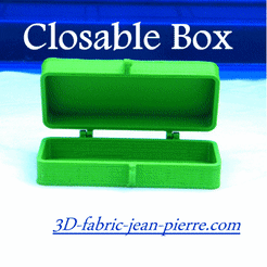 Closable_Box_anim_500.gif STL file Closable Box・3D printable model to download