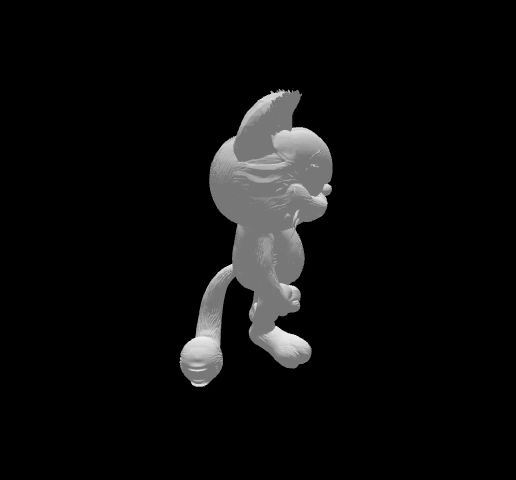 Garfield-2.mp4 Garfield Hands on Hips STL 3D Model