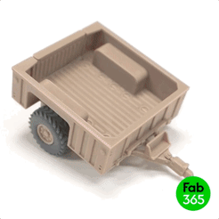 Trailer_01.gif 3D file Foldable Humvee Trailer・3D printing design to download, fab_365