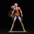 ZBrush-Movie.gif Archivo 3D Wonder Women lista para imprimir en 3D・Diseño imprimible en 3D para descargar