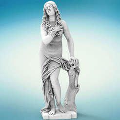 untitled.2099.gif Free STL file Mary Magdalene・Model to download and 3D print, Yehenii