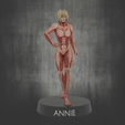 annie14.gif Female titan from aot - attack on titan modeling