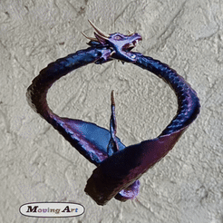 ezgif.com-video-to-gif-16.gif STL file Wind spinner Dragondance presupported・3D print model to download